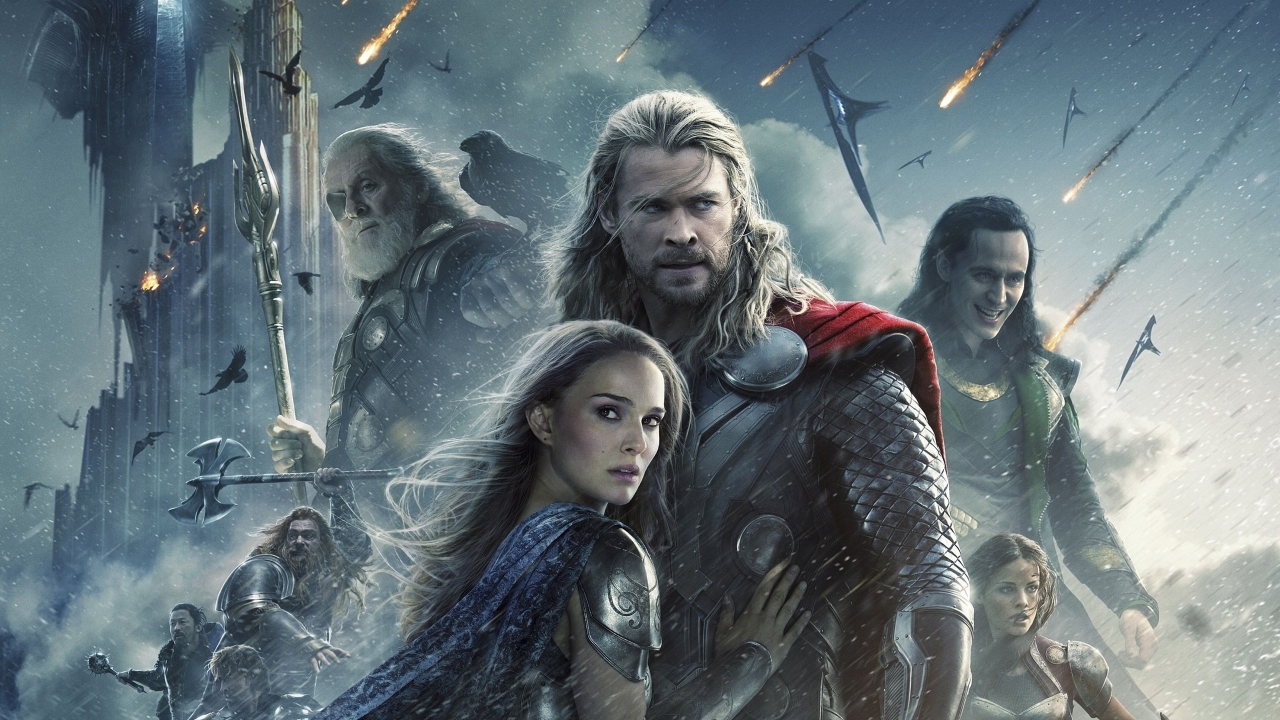 Thor The Dark World Movie Poster for 1280 x 720 HDTV 720p resolution