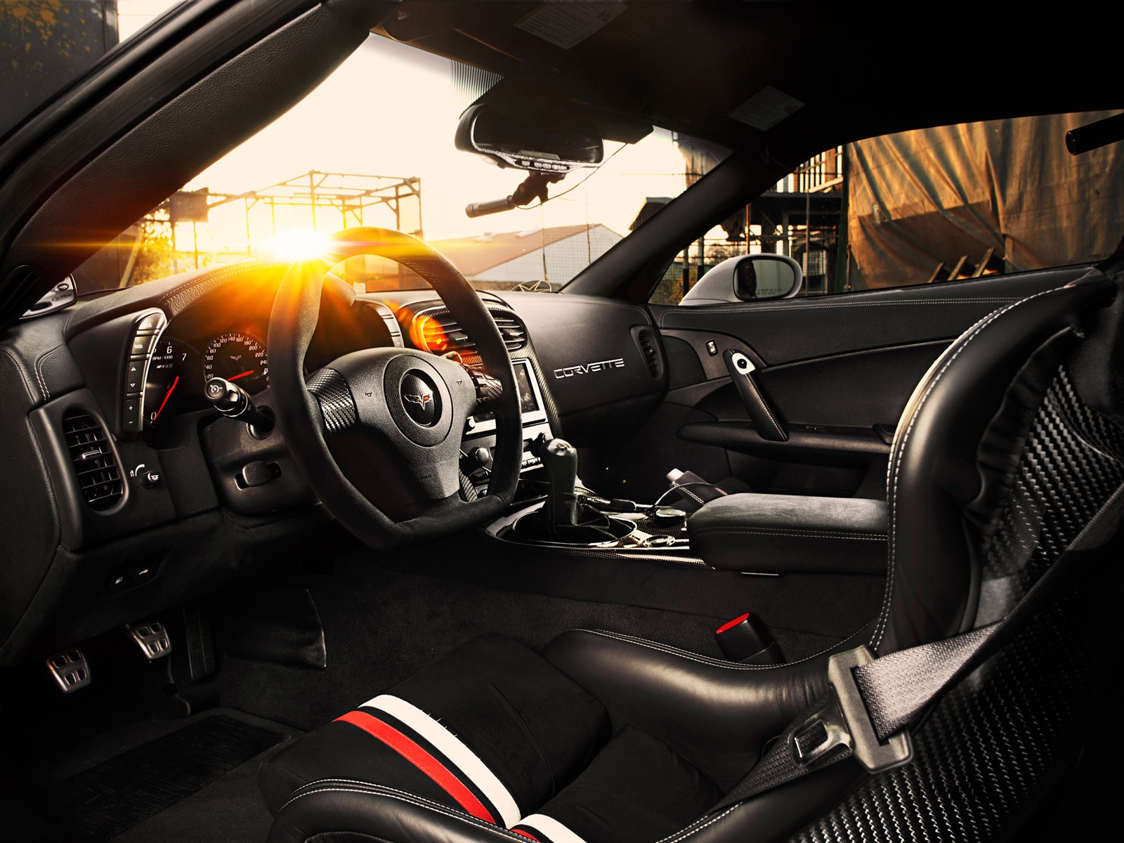 TIKT Corvette C6 ZR1 Interior for 1600 x 1200 resolution