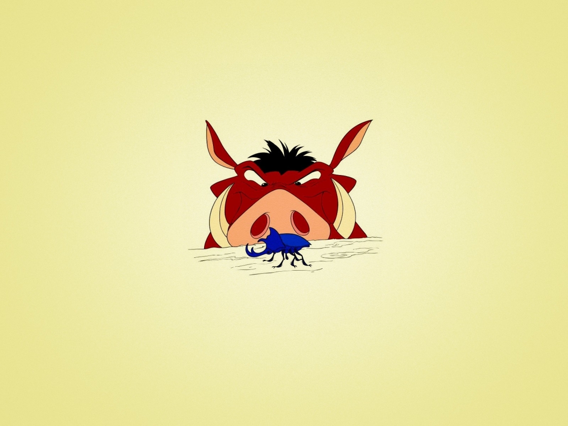 Timon and Pumbaa for 1152 x 864 resolution