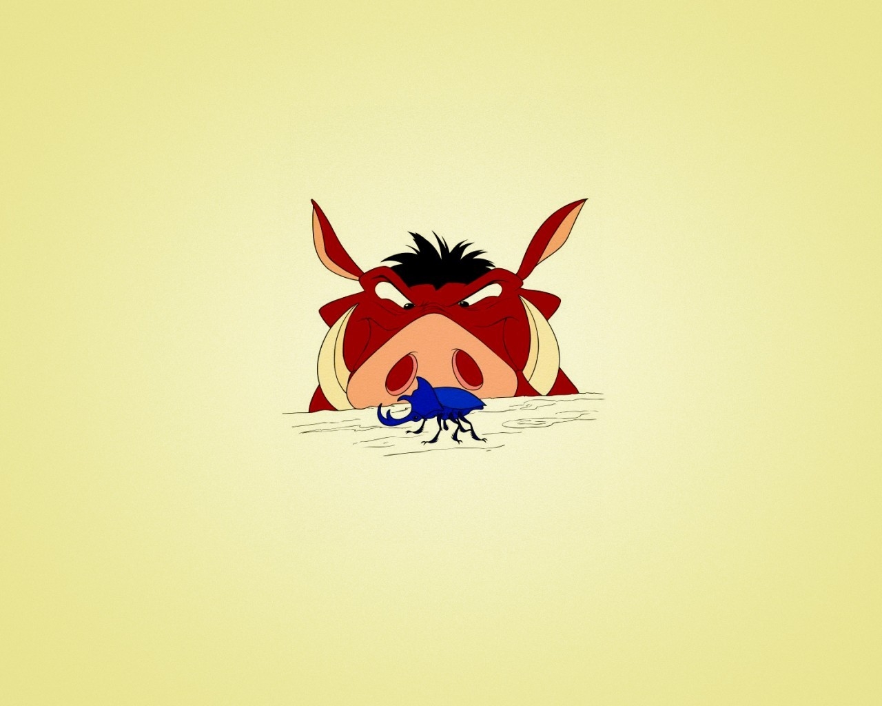 Timon and Pumbaa for 1280 x 1024 resolution