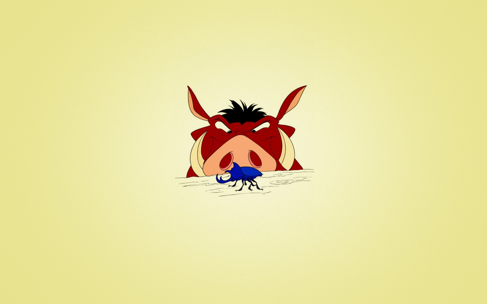 Timon and Pumbaa for 1680 x 1050 widescreen resolution