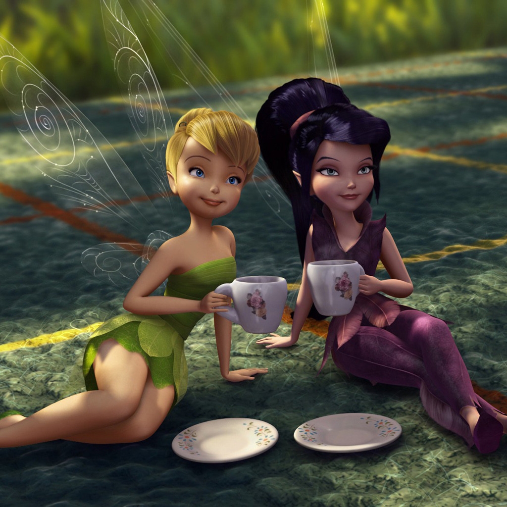 Tinkerbell for 1024 x 1024 iPad resolution