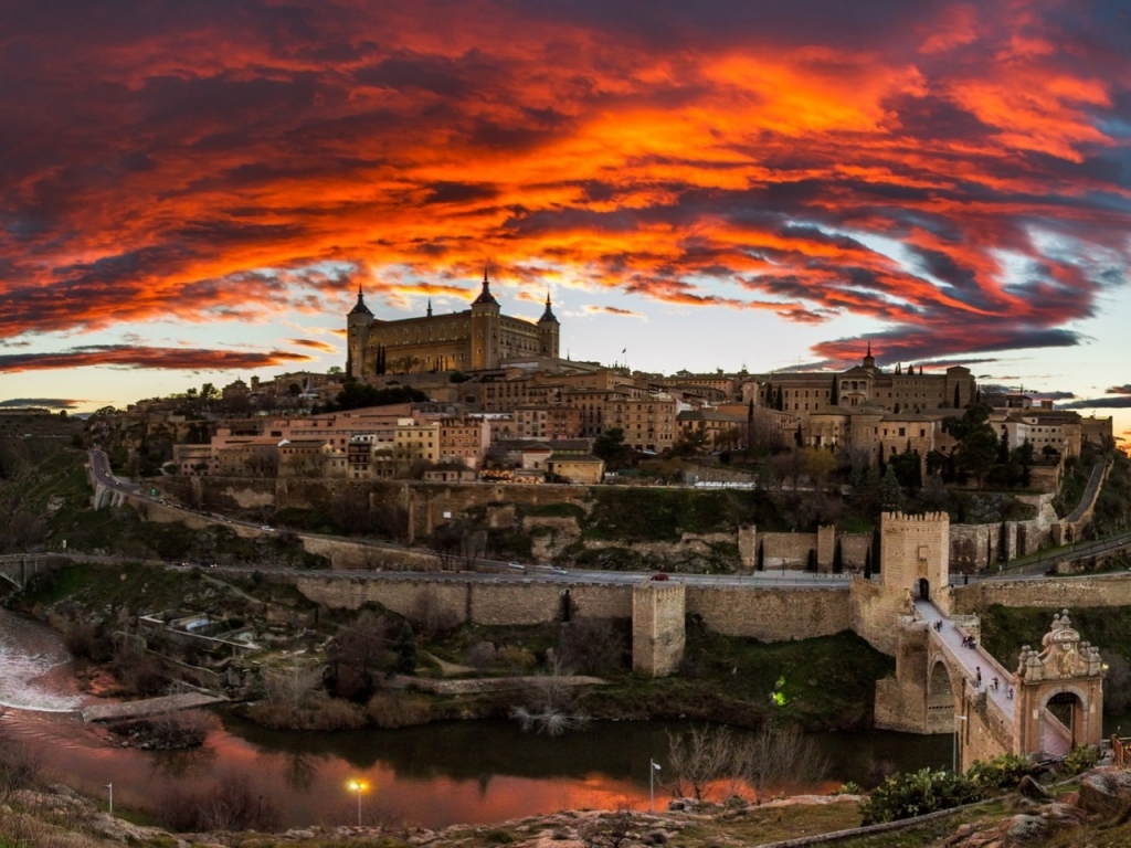 Toledo Spain for 1024 x 768 resolution