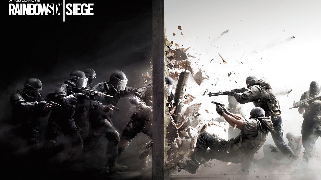Tom Clancy's Rainbow Six Siege Poster for 1366 x 768 HDTV resolution