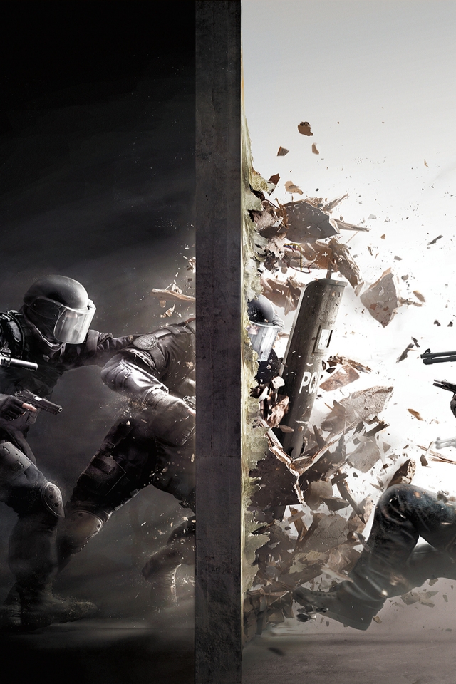 Tom Clancy's Rainbow Six Siege Poster for 640 x 960 iPhone 4 resolution