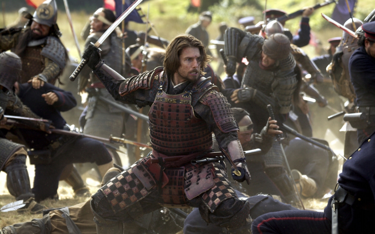 Tom Cruise The Last Samurai for 1280 x 800 widescreen resolution