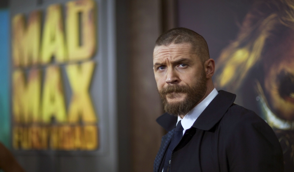 Tom Hardy 2016 New Look for 1024 x 600 widescreen resolution