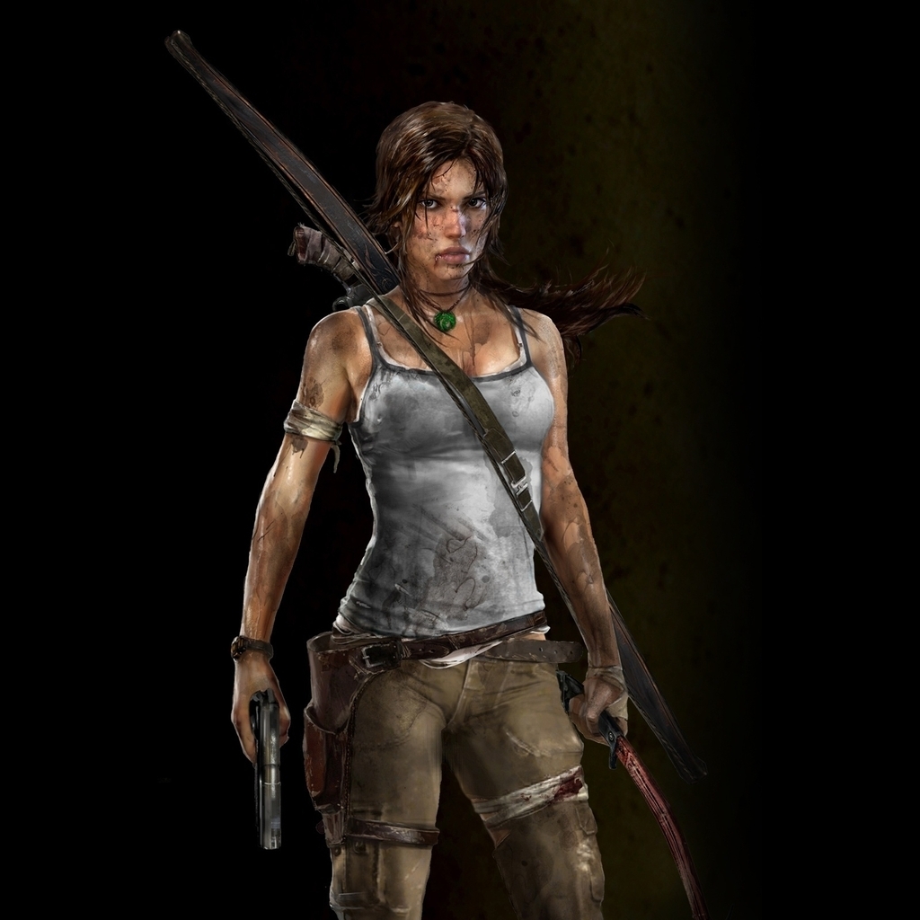 Tomb Raider for 1024 x 1024 iPad resolution