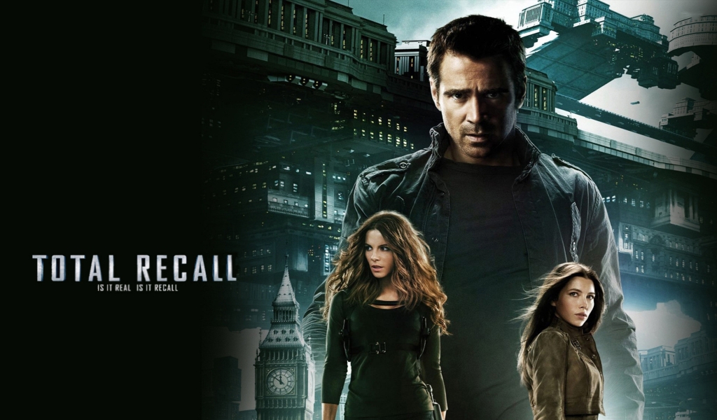 Total Recall Poster for 1024 x 600 widescreen resolution