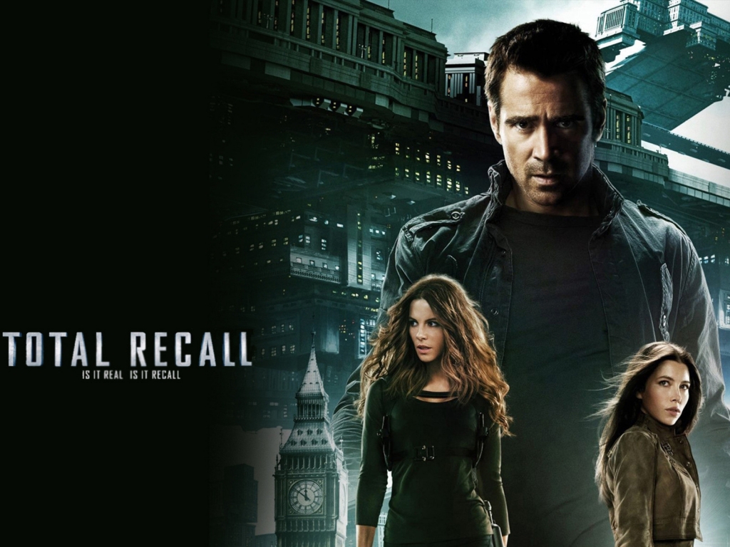 Total Recall Poster for 1024 x 768 resolution