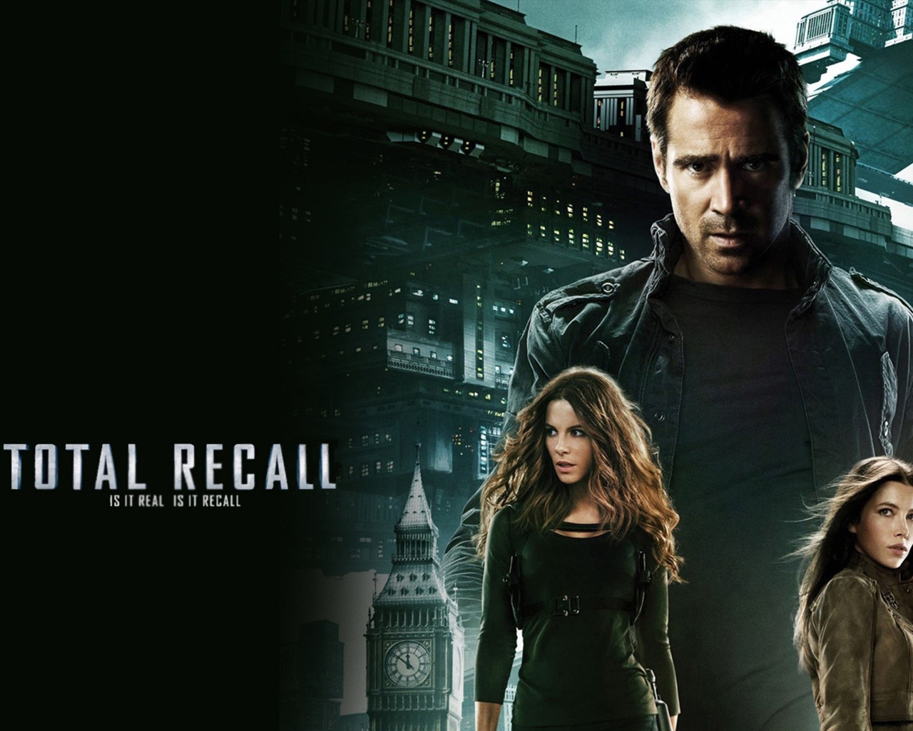 Total Recall Poster for 1280 x 1024 resolution