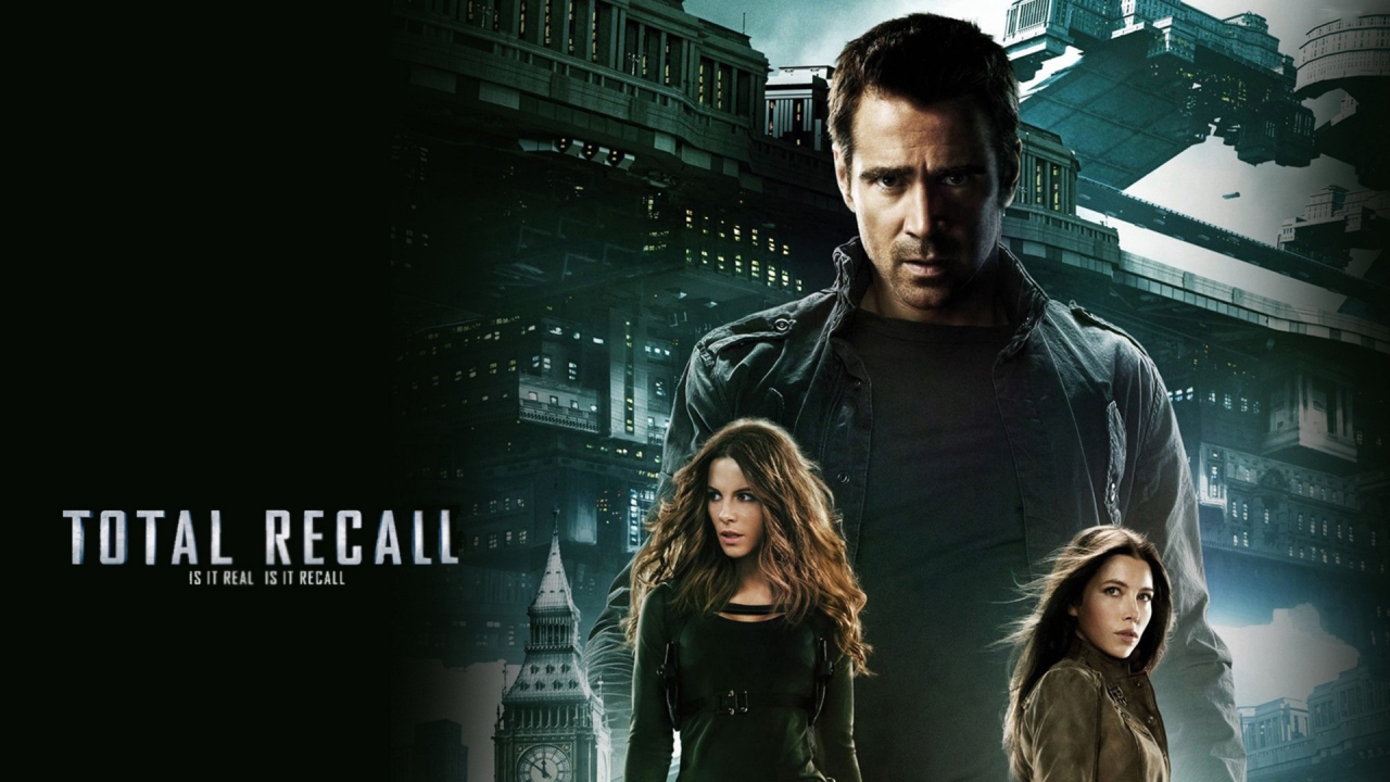 Total Recall Poster for 1280 x 720 HDTV 720p resolution