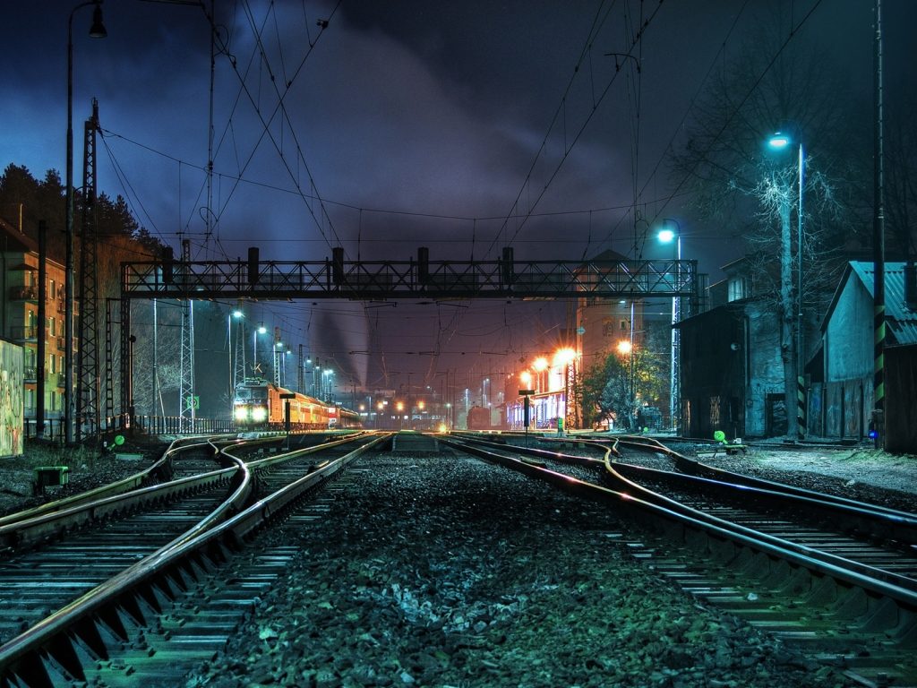 Train Station for 1024 x 768 resolution
