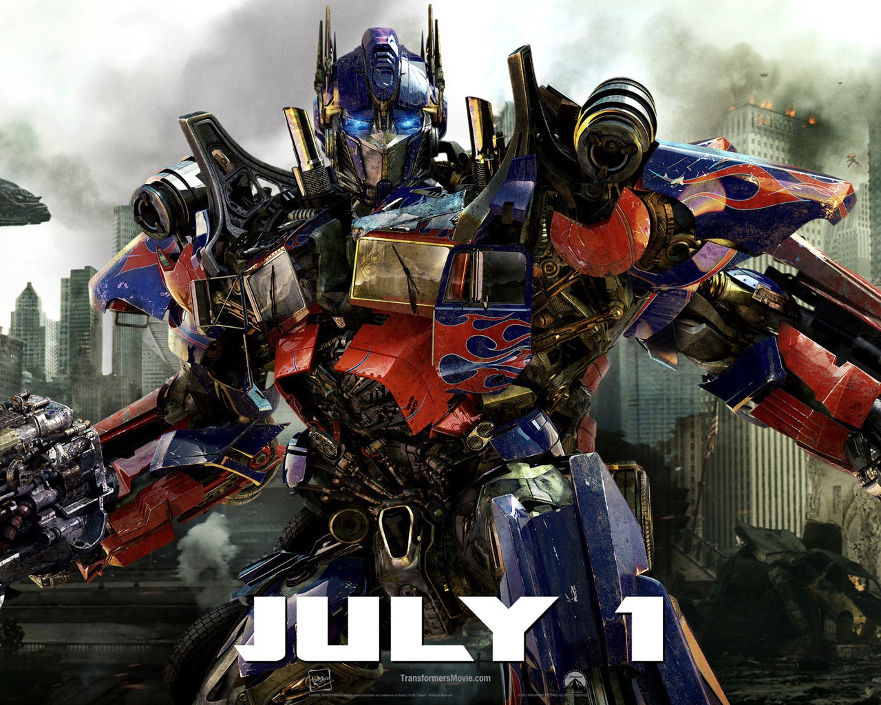 Transformers 3 Dark of the Moon for 1280 x 1024 resolution