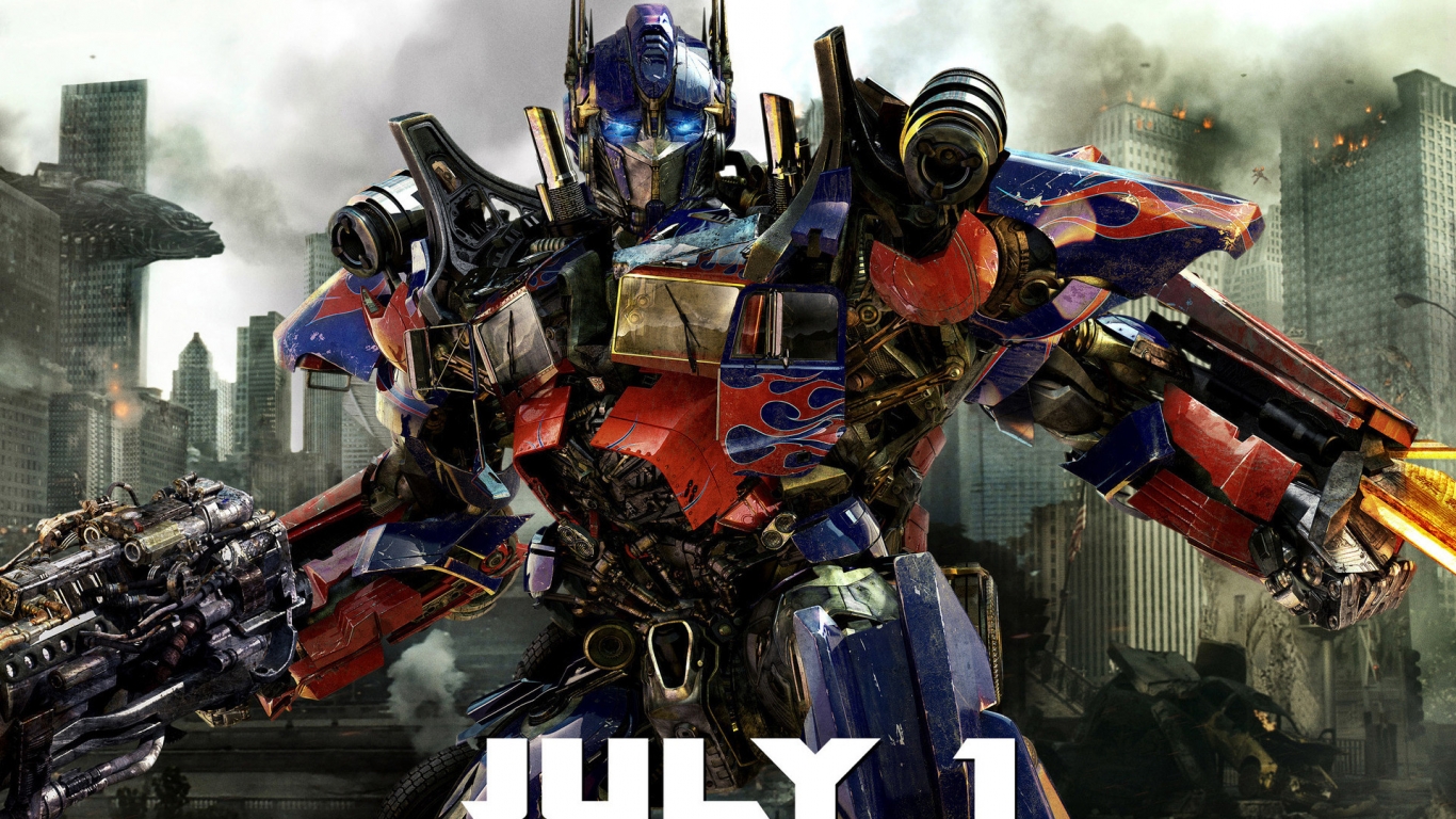 Transformers 3 Dark of the Moon for 1366 x 768 HDTV resolution