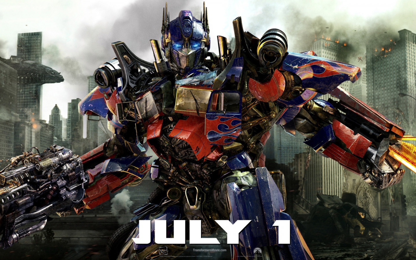 Transformers 3 Dark of the Moon for 1440 x 900 widescreen resolution