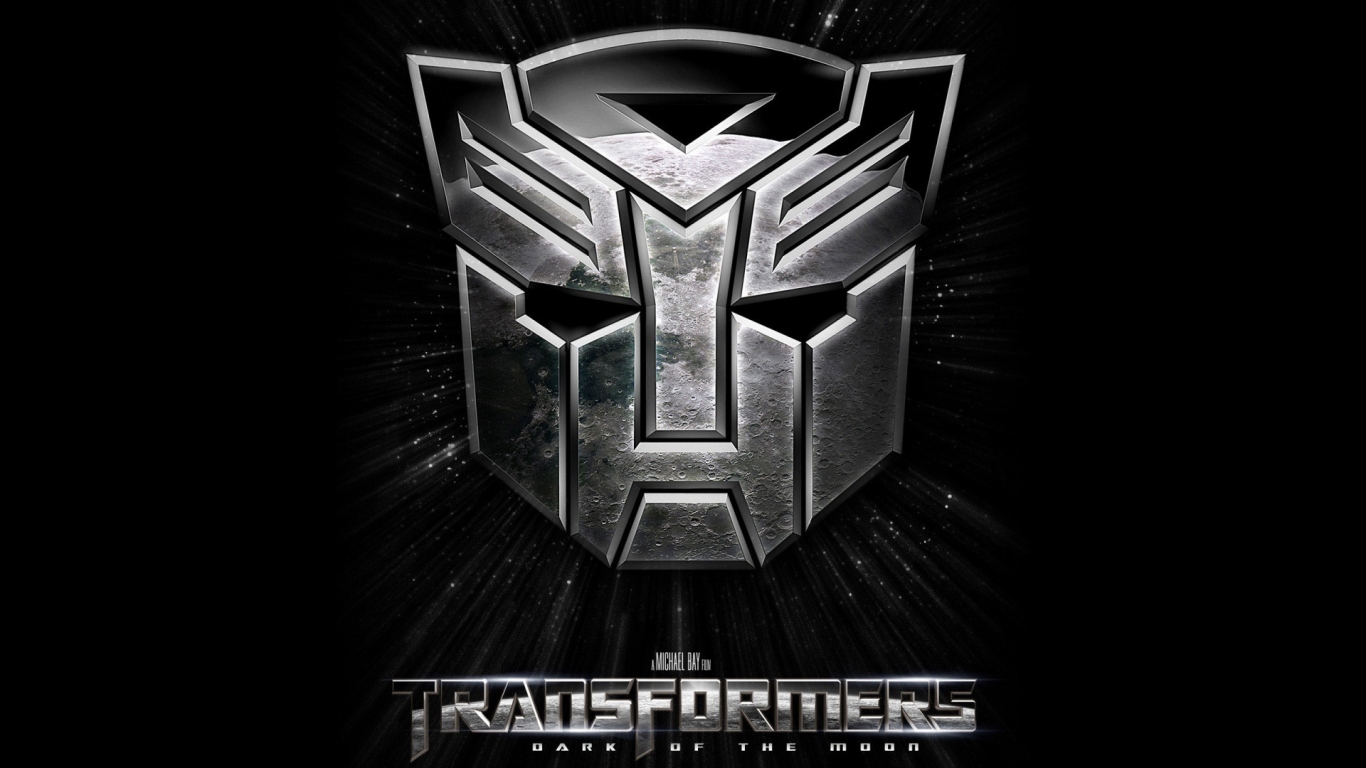 Transformers Logo for 1366 x 768 HDTV resolution