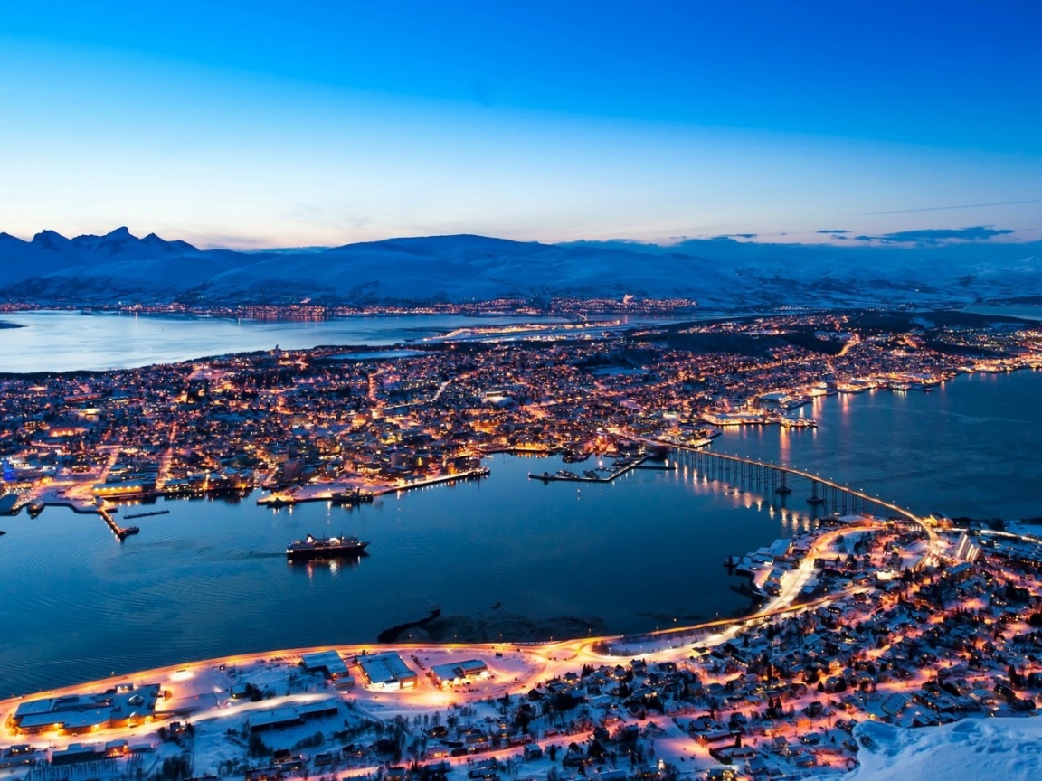 Tromso Norway for 1152 x 864 resolution