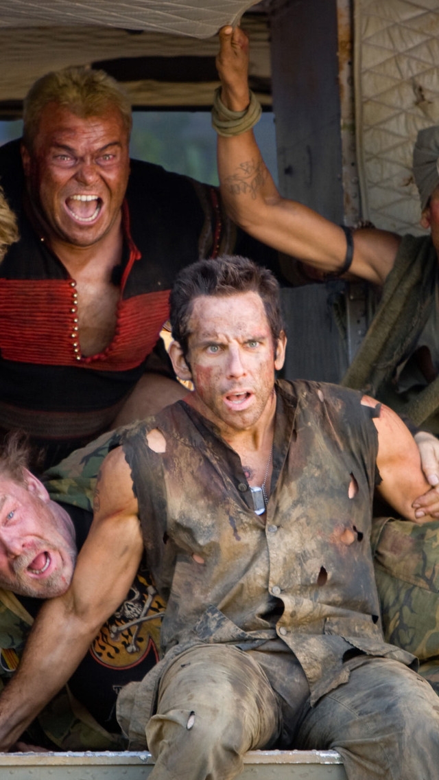 Tropic Thunder for 640 x 1136 iPhone 5 resolution