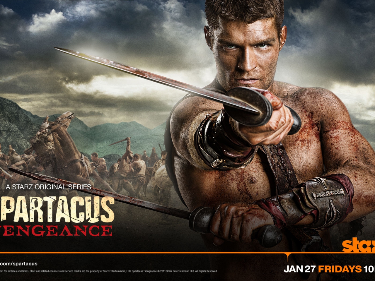 Tv Show Spartacus Vengeance for 1280 x 960 resolution