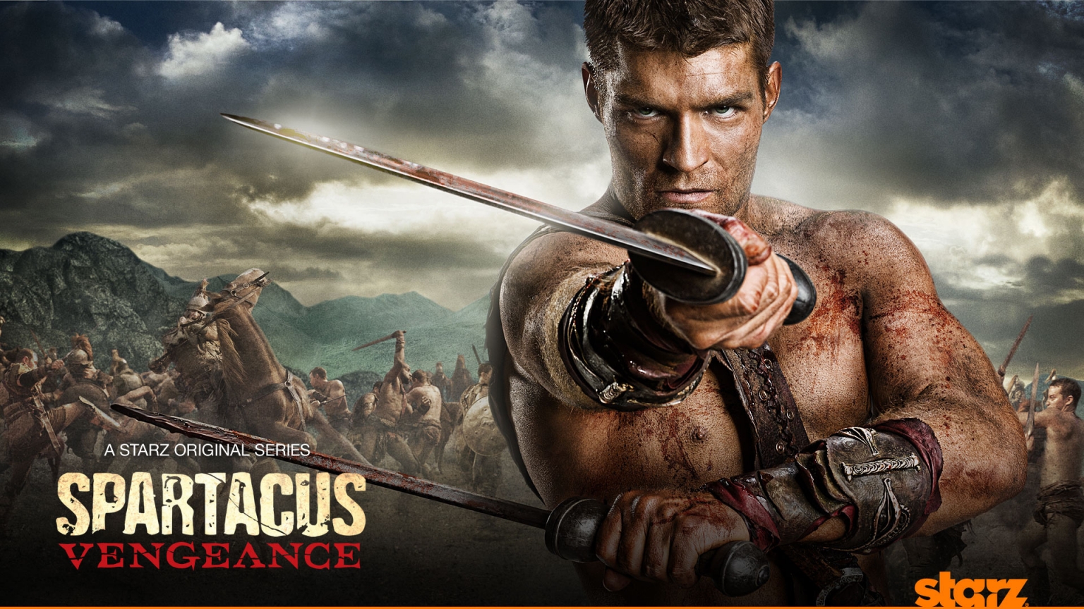 Tv Show Spartacus Vengeance for 1536 x 864 HDTV resolution