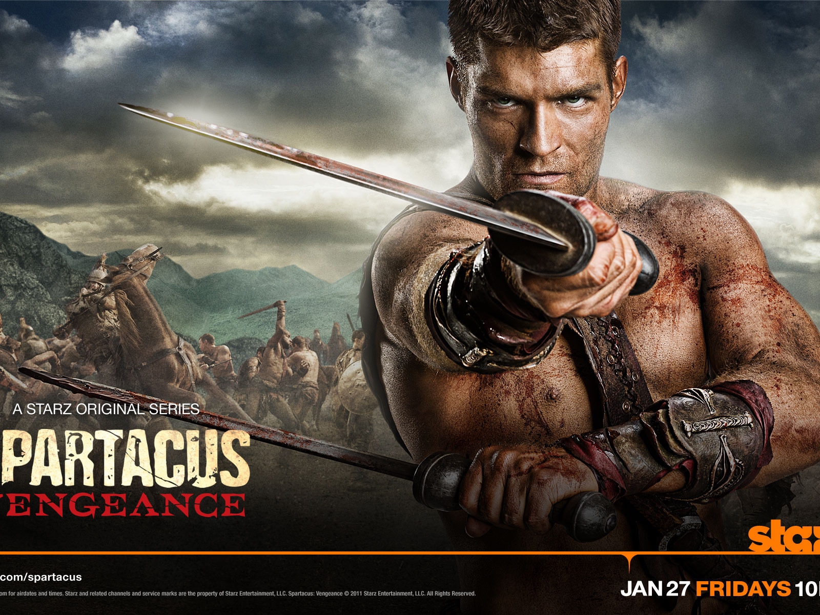 Tv Show Spartacus Vengeance for 1600 x 1200 resolution