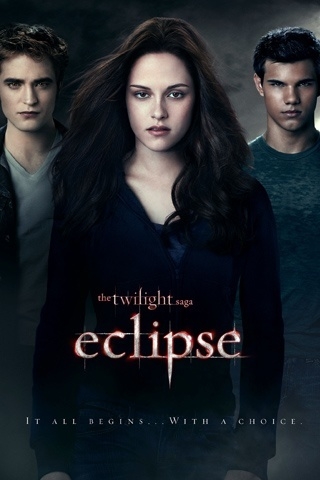 Twilight Eclipse for 320 x 480 iPhone resolution