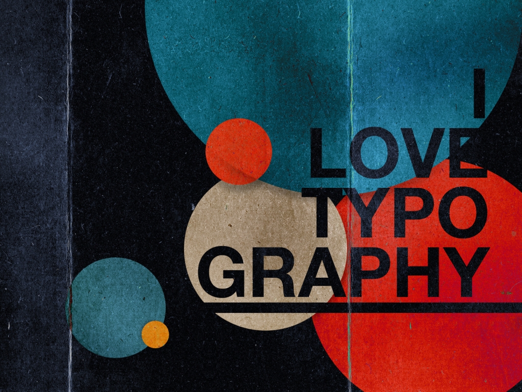 Typography for 1024 x 768 resolution