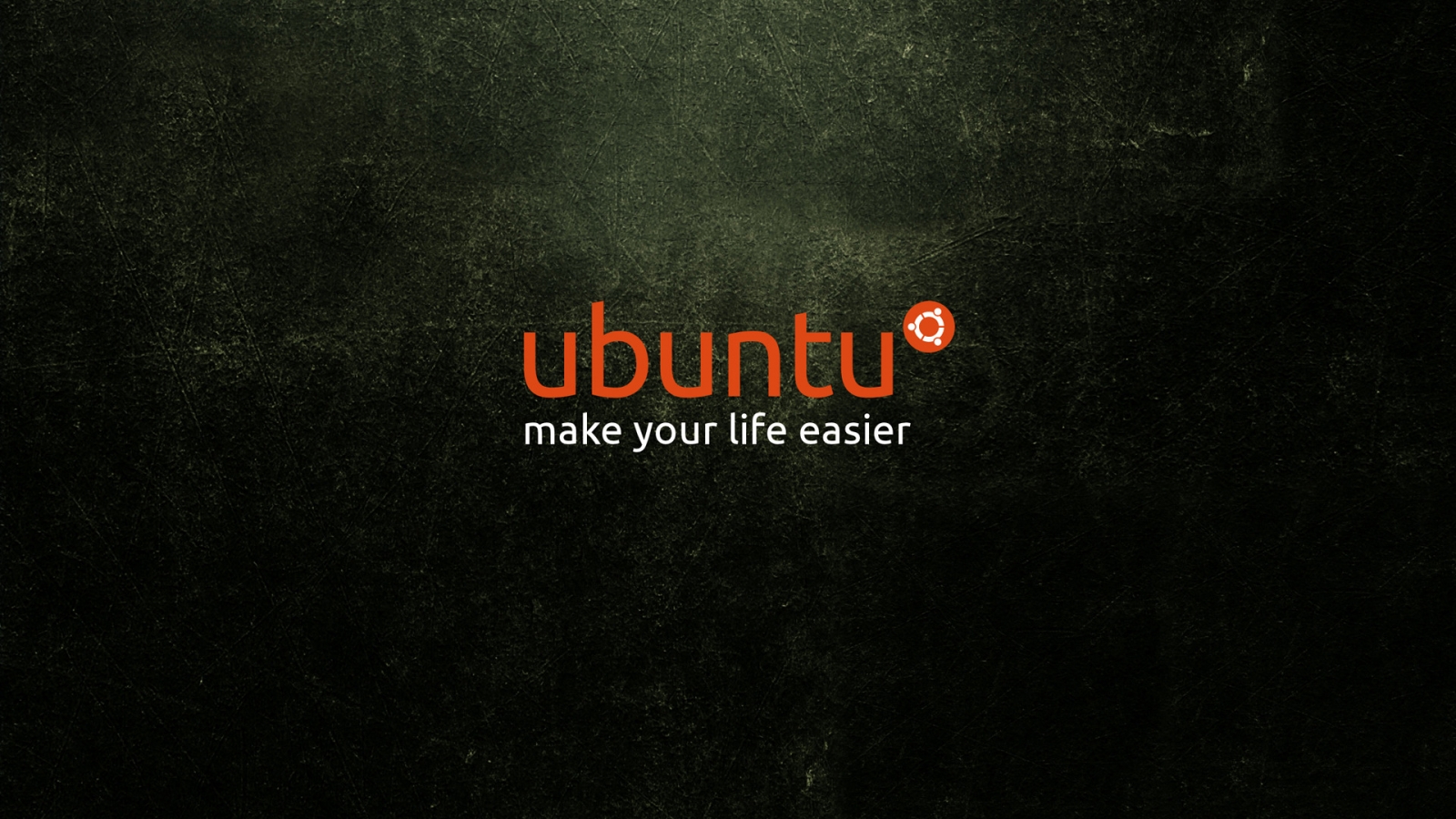 Ubuntu Life for 1600 x 900 HDTV resolution