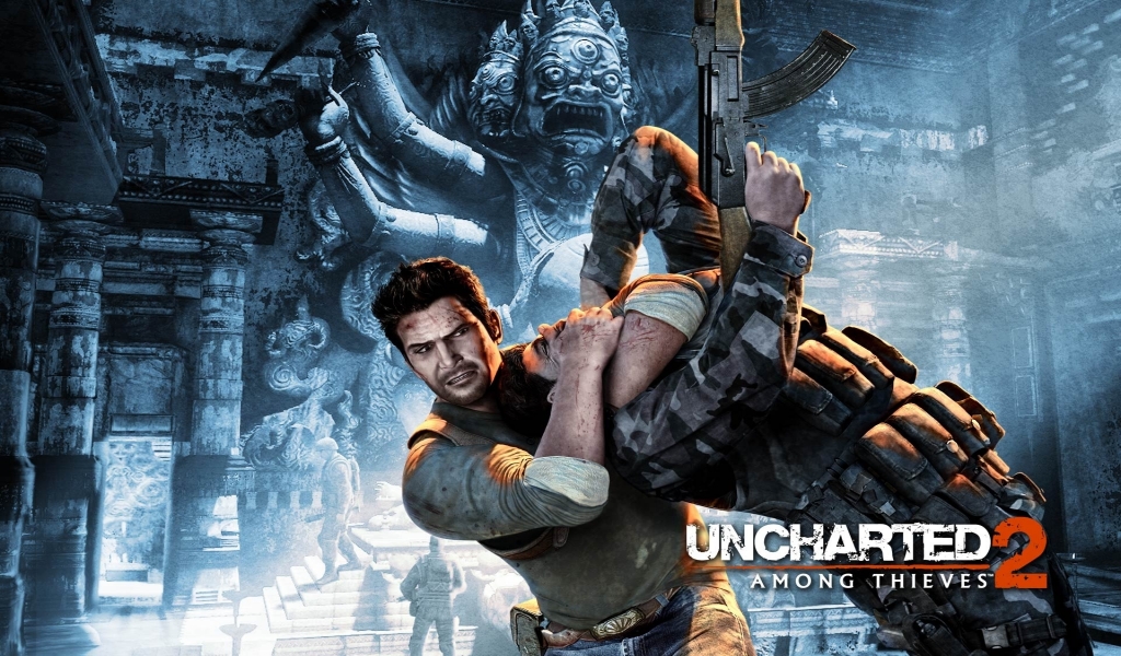Uncharted 2: Among Thieves for 1024 x 600 widescreen resolution