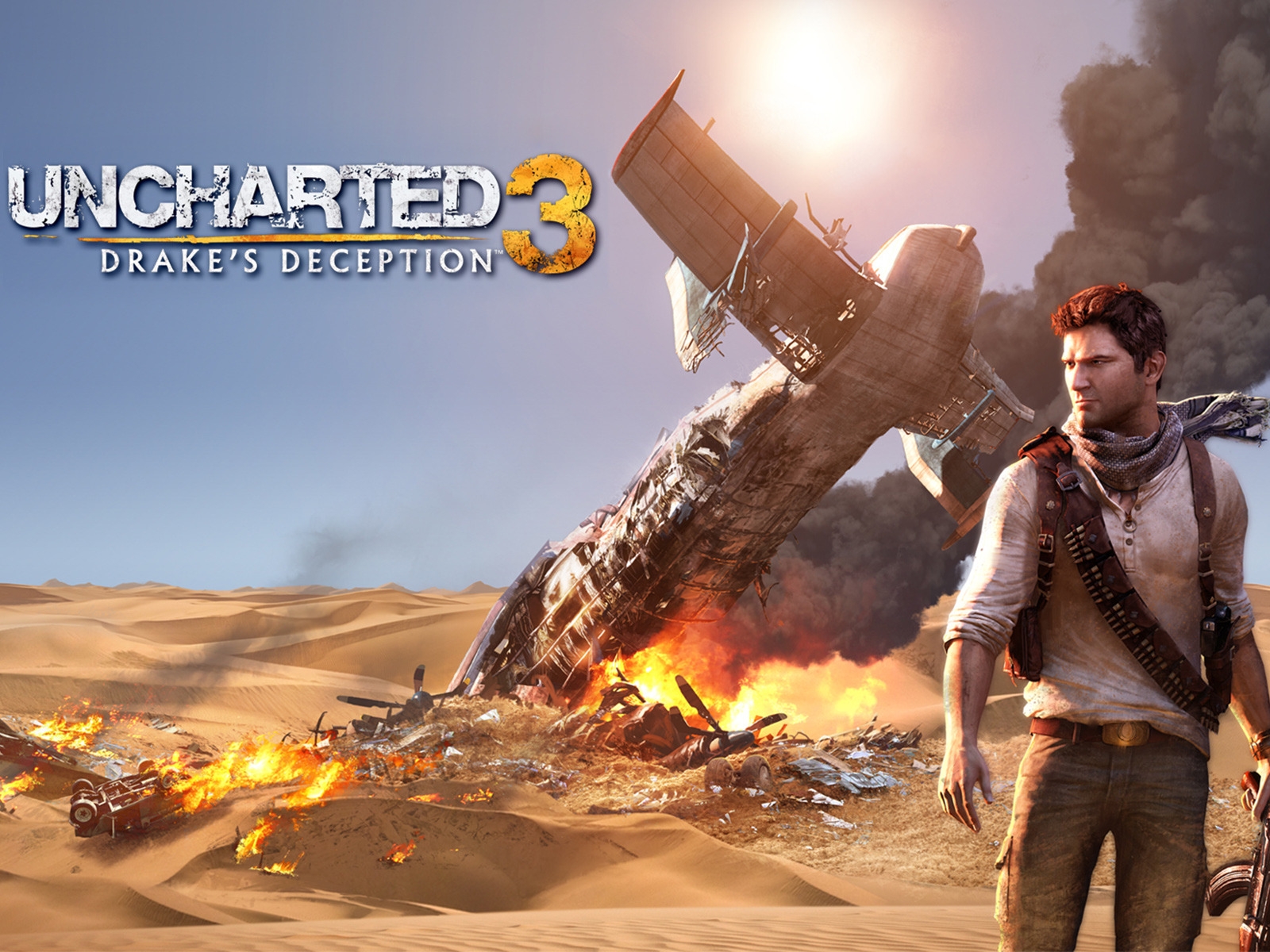 Uncharted 3 Drake Deception for 1600 x 1200 resolution