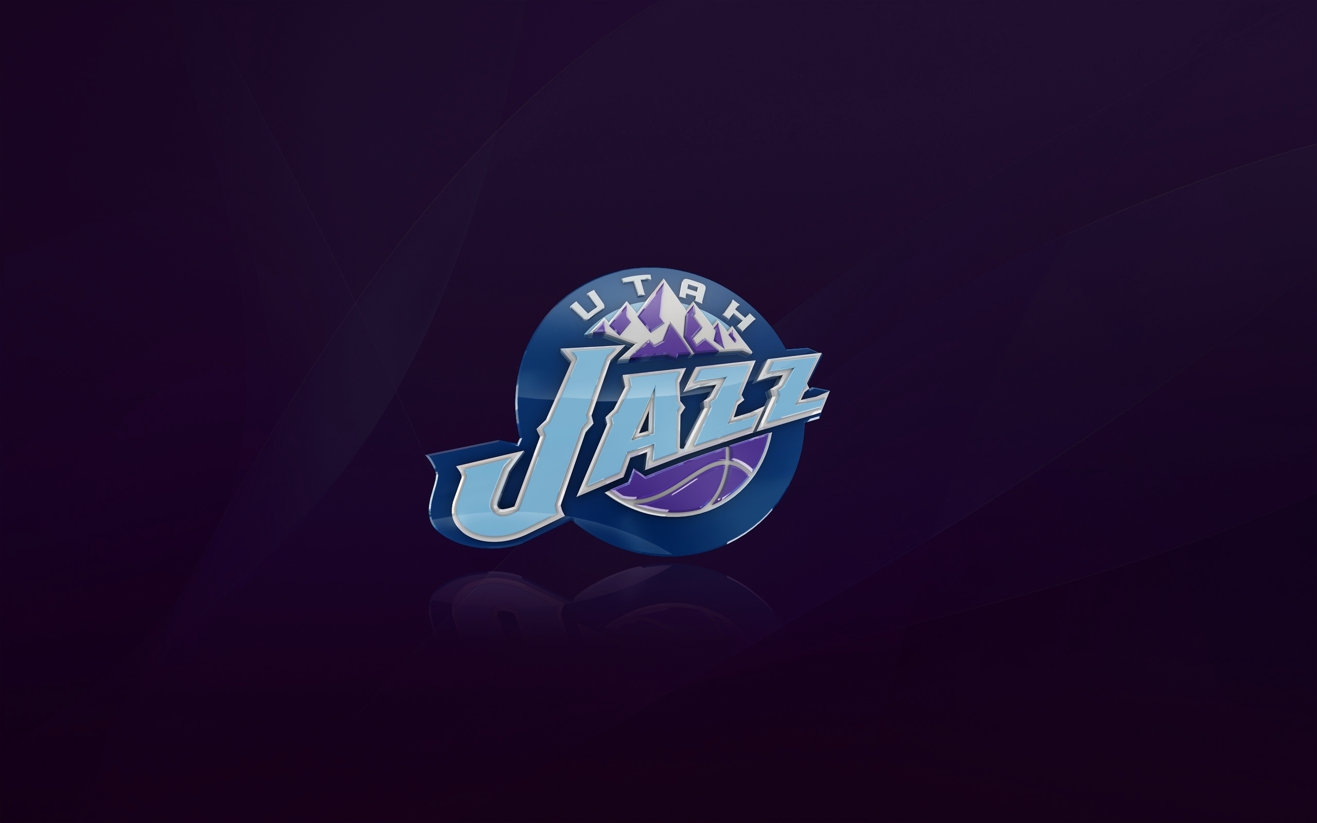 Utah Jazz Logo for 2560 x 1600 widescreen resolution
