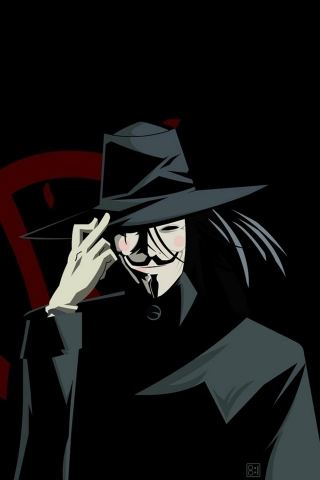 V for Vendetta for 320 x 480 iPhone resolution