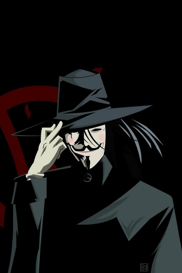 V for Vendetta for 640 x 960 iPhone 4 resolution