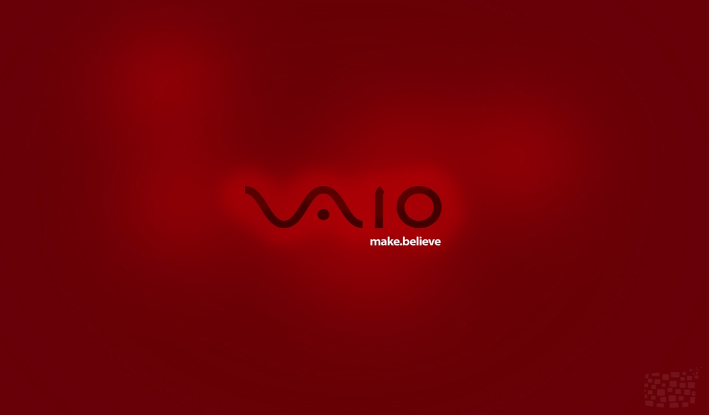 Vaio The Red One for 1024 x 600 widescreen resolution