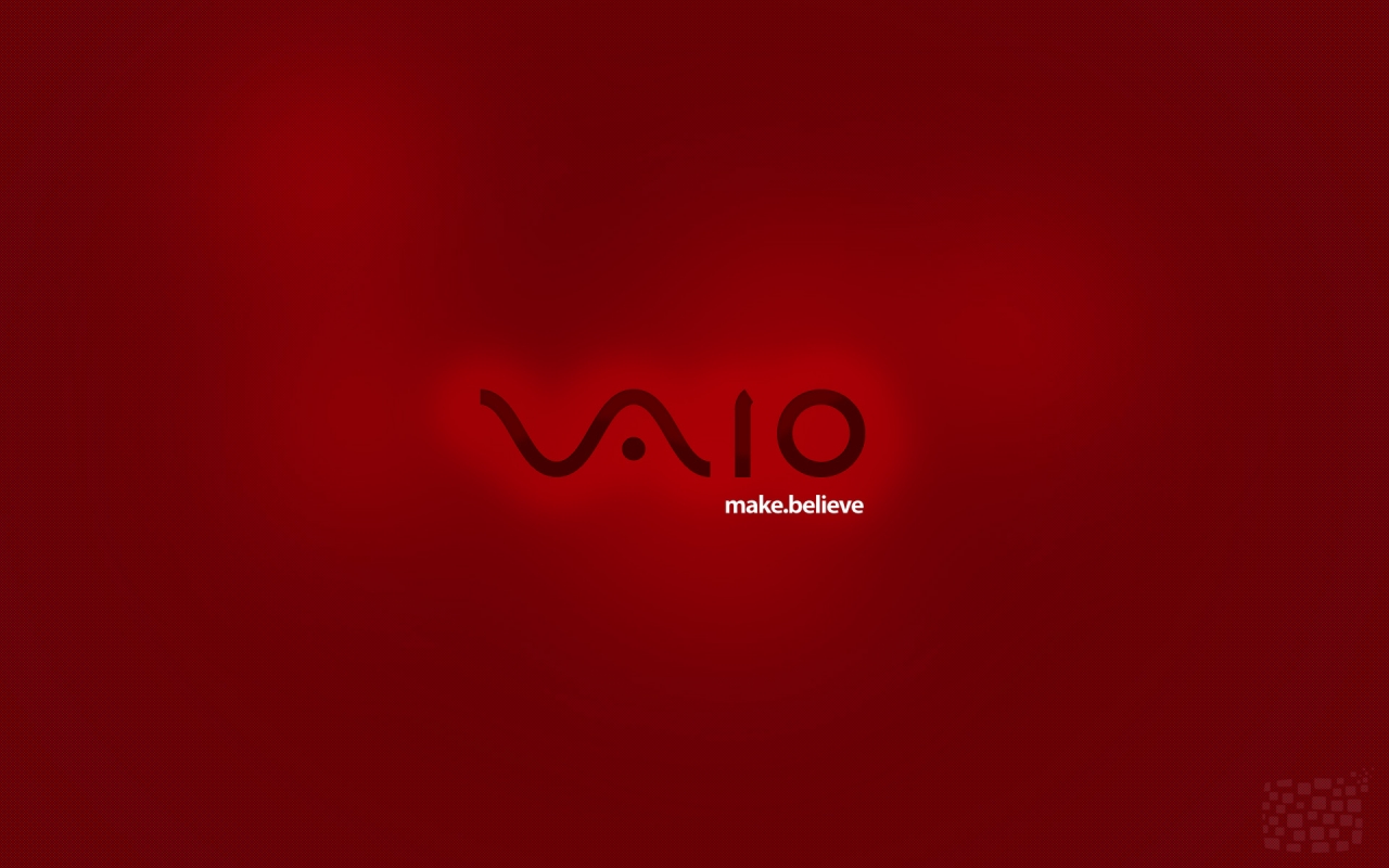 Vaio The Red One for 1280 x 800 widescreen resolution