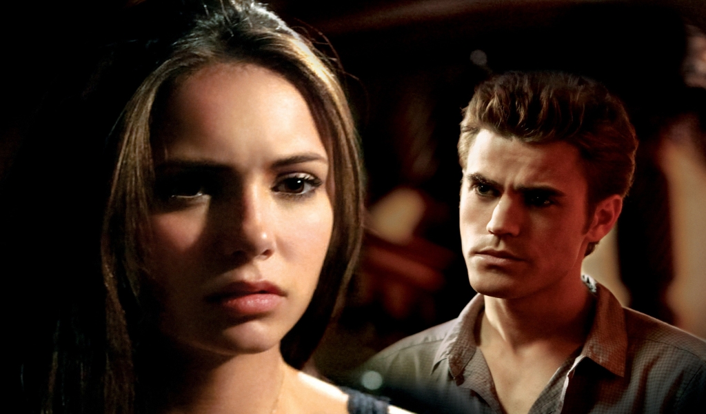 Vampire Diaries Main Characters for 1024 x 600 widescreen resolution