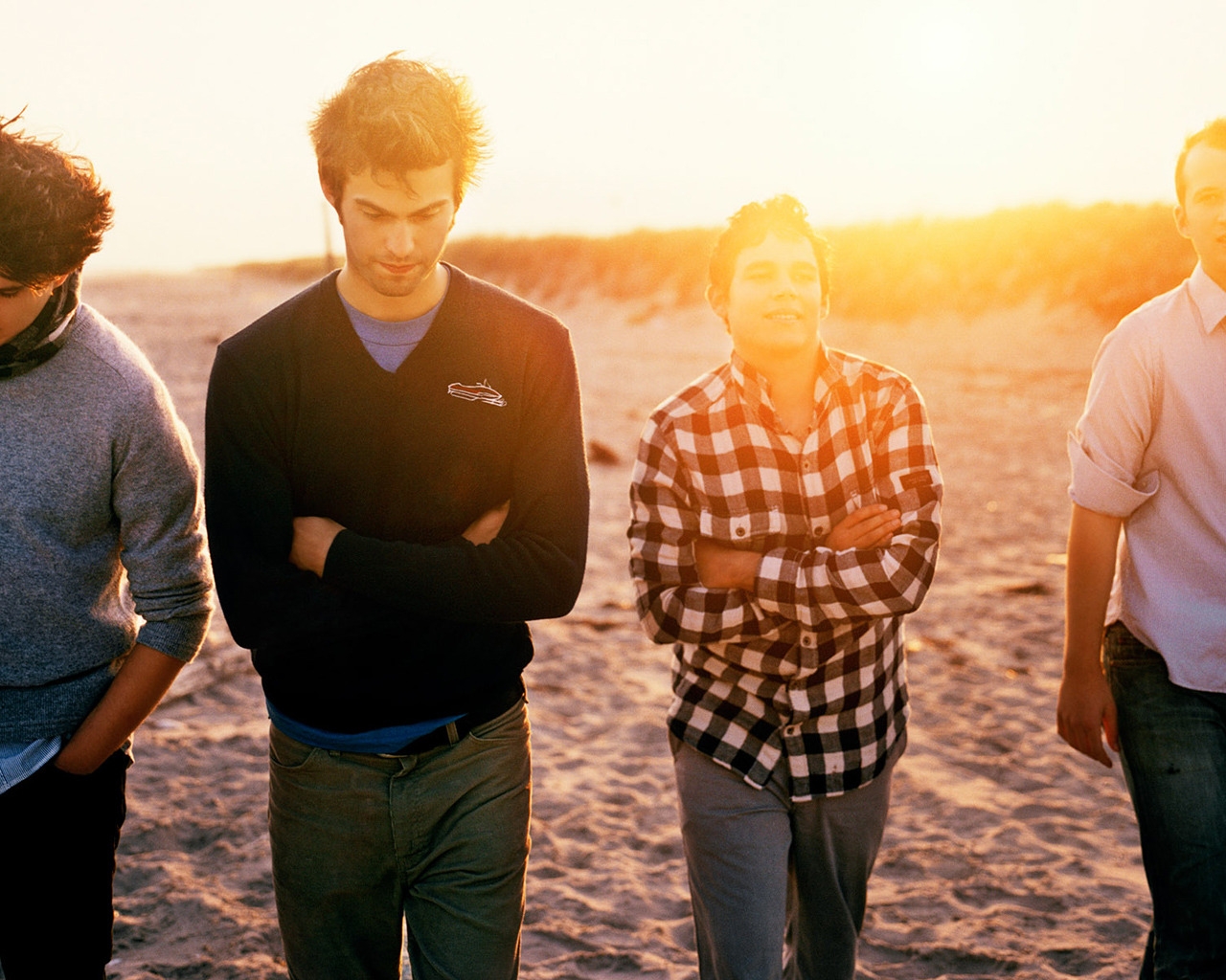Vampire Weekend Band for 1280 x 1024 resolution