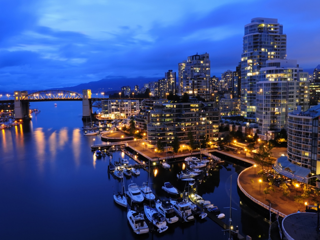 Vancouver Landscape for 1024 x 768 resolution