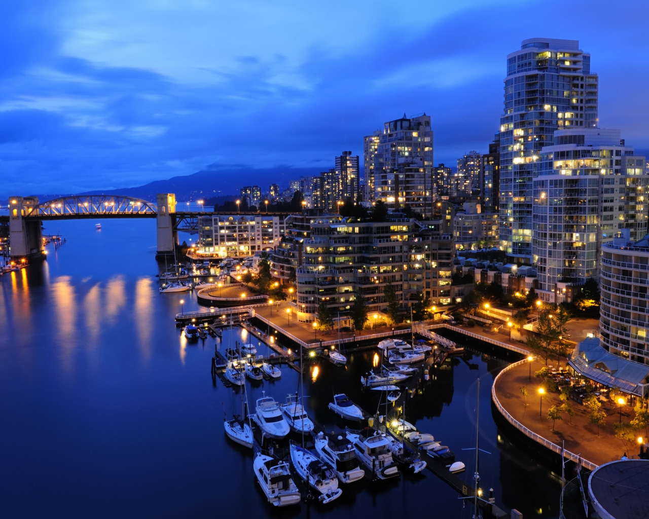 Vancouver Landscape for 1280 x 1024 resolution