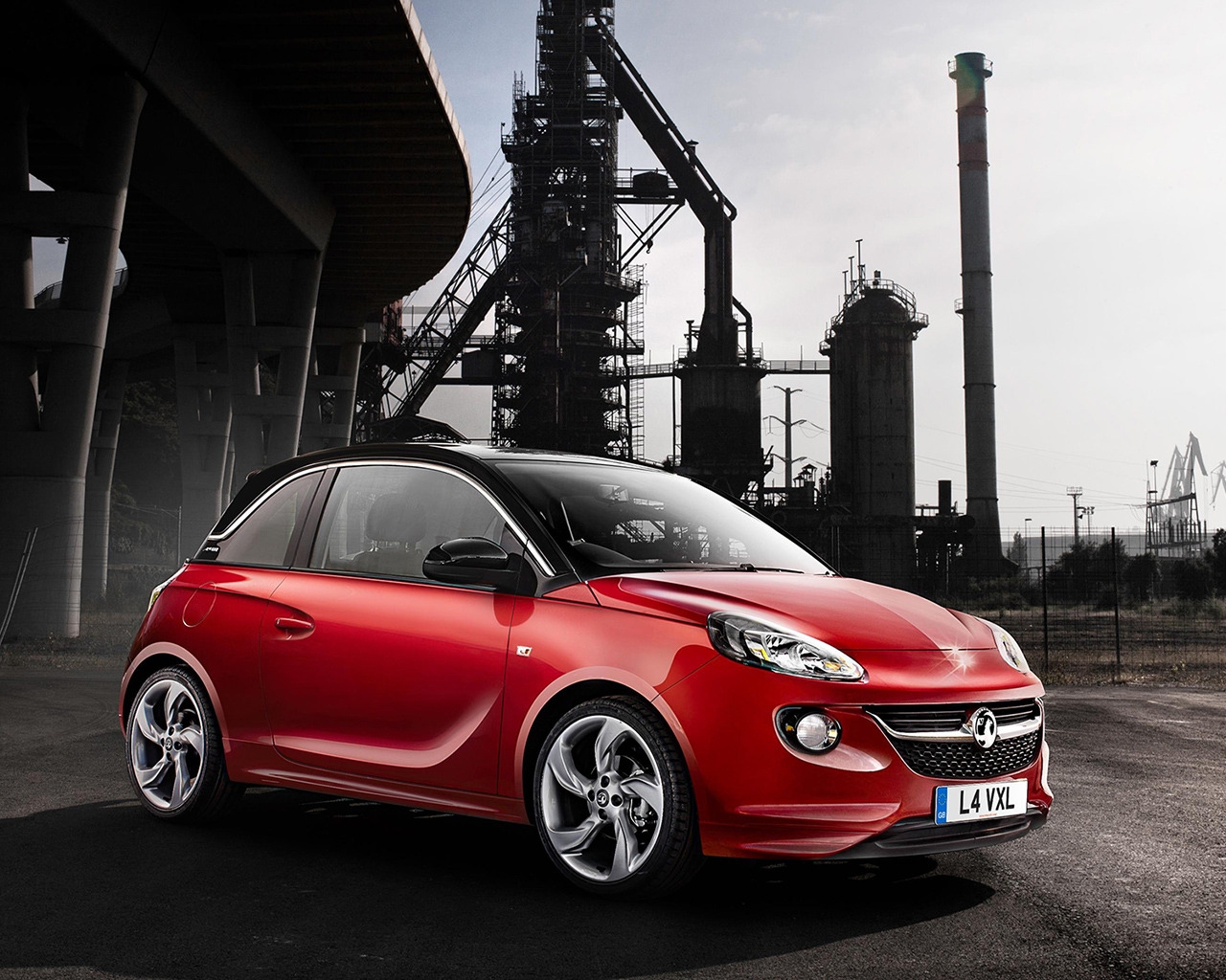 Vauxhall Adam Red for 1280 x 1024 resolution