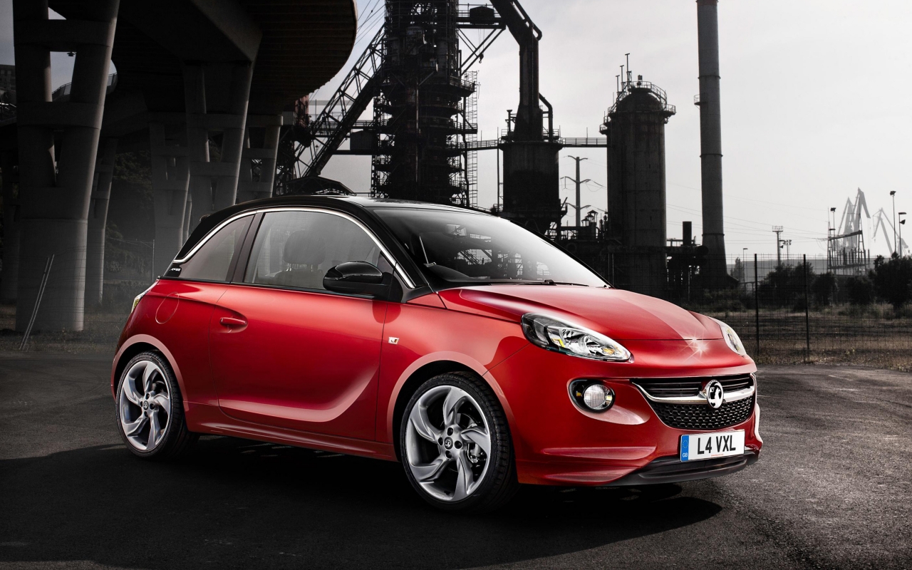 Vauxhall Adam Red for 1280 x 800 widescreen resolution