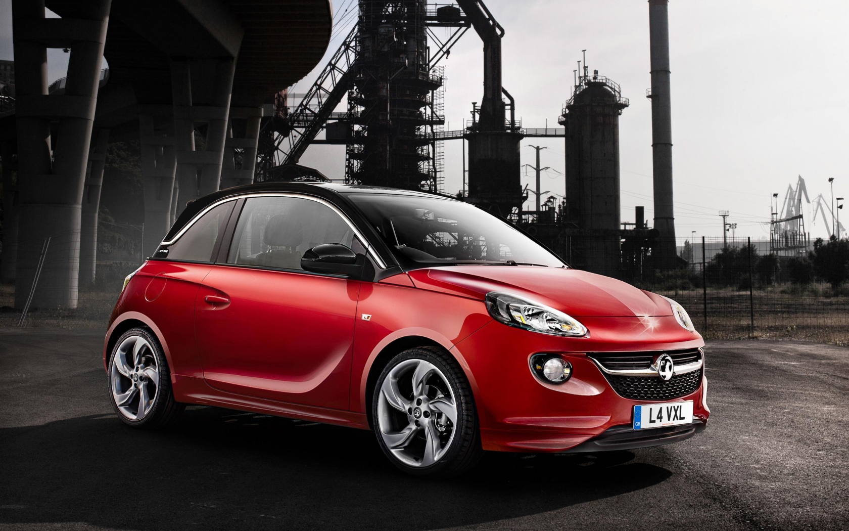 Vauxhall Adam Red for 1680 x 1050 widescreen resolution