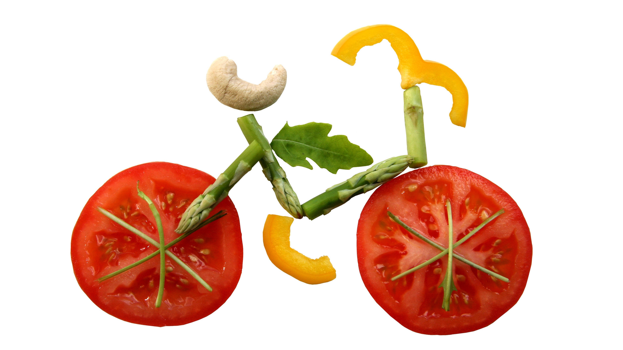 Vegie Bicycle for 2560x1440 HDTV resolution