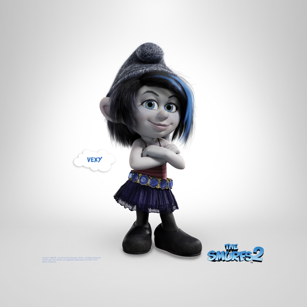 Vexy The Smurfs 2 for 1024 x 1024 iPad resolution
