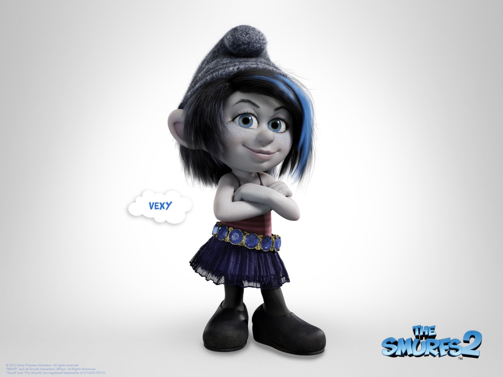 Vexy The Smurfs 2 for 1024 x 768 resolution