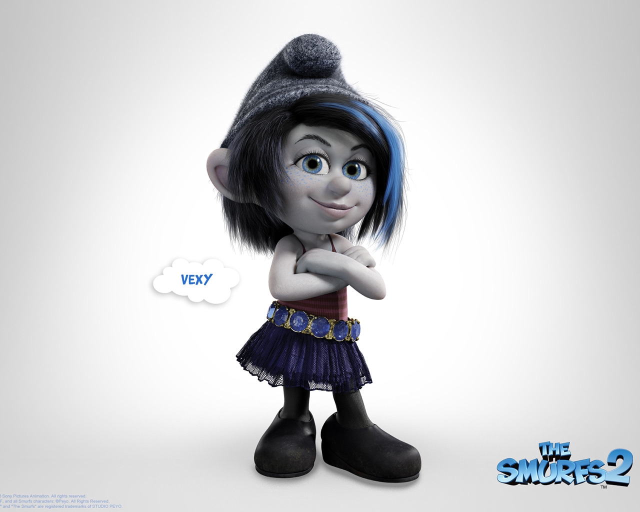 Vexy The Smurfs 2 for 1280 x 1024 resolution