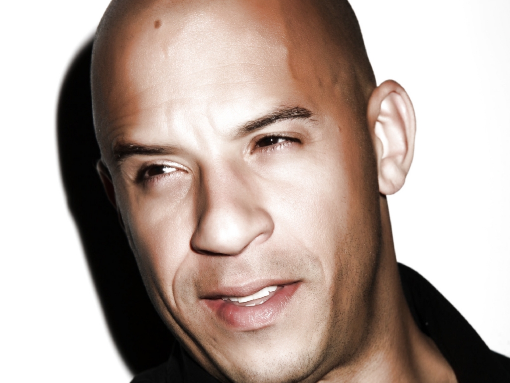 Vin Diesel Close Up for 1024 x 768 resolution