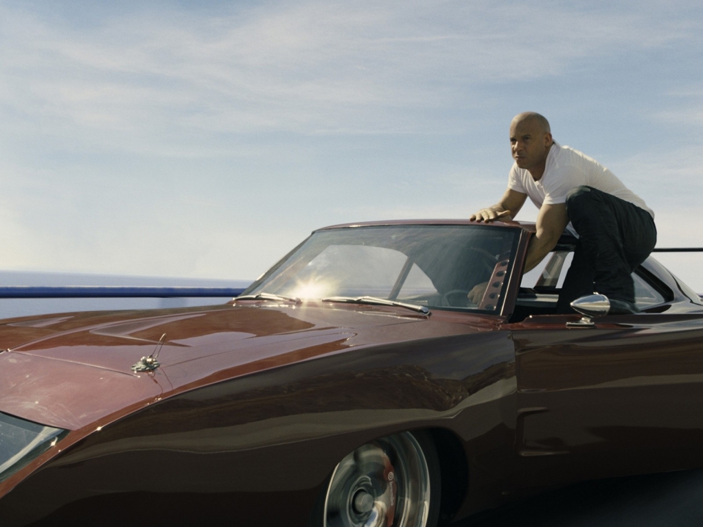 Vin Diesel in Fast and Furious for 1024 x 768 resolution