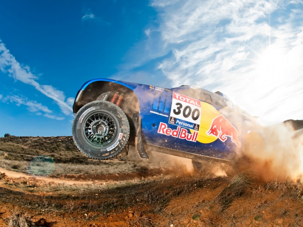 Volkswagen Dakar Race for 1024 x 768 resolution